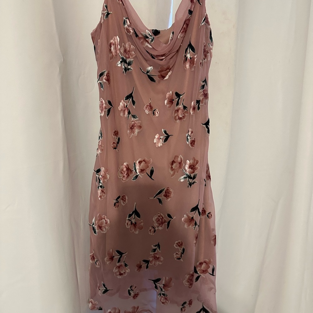 NWT Windsor Floral Pink Sleeveless Dress